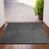 Nivara - 3D Groove Deurmat van Slijtvast Polyester met Antislip voor Binnen en Buiten