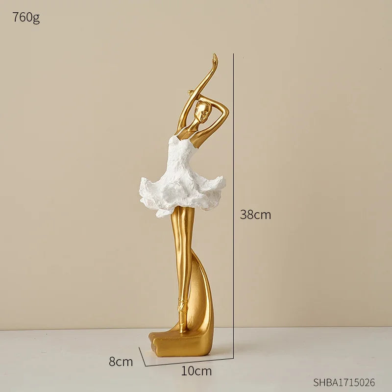 Balletdanser Figuur voor Bureau & Woonruimte
