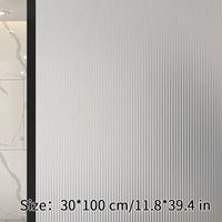 Skanto | 3D Glas-in-loodfolie - Decoratieve vinylstickers voor glazen ramen met statische hechting - Venster Glas-in-lood decor