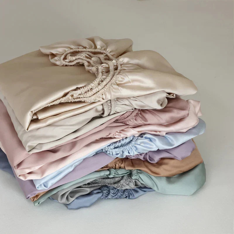 SilkDreams Moerbei Zijde Bedlaken | Ademend | Hypoallergeen | Luxe Beddengoed voor uw Huis