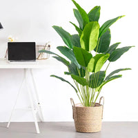 Keramische Bloempot met Metalen Stand | Modern Minimalistisch Ontwerp
