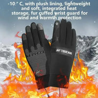 ThermaGlide USB Verwarmde Handschoenen | Waterdicht & Touchscreen-geschikt | Winter-Handwarmers voor Skiën, Motor & Buitenactiviteiten