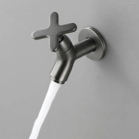 BrassFlow – Wandgemonteerde Koudwaterkraan van Massief Messing