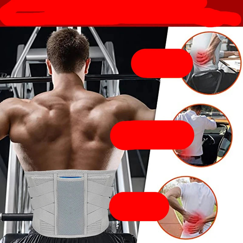 Lumbar Ease Rugbrace | Verlicht pijn in de onderrug, verbetert de houding en biedt lumbale ondersteuning.