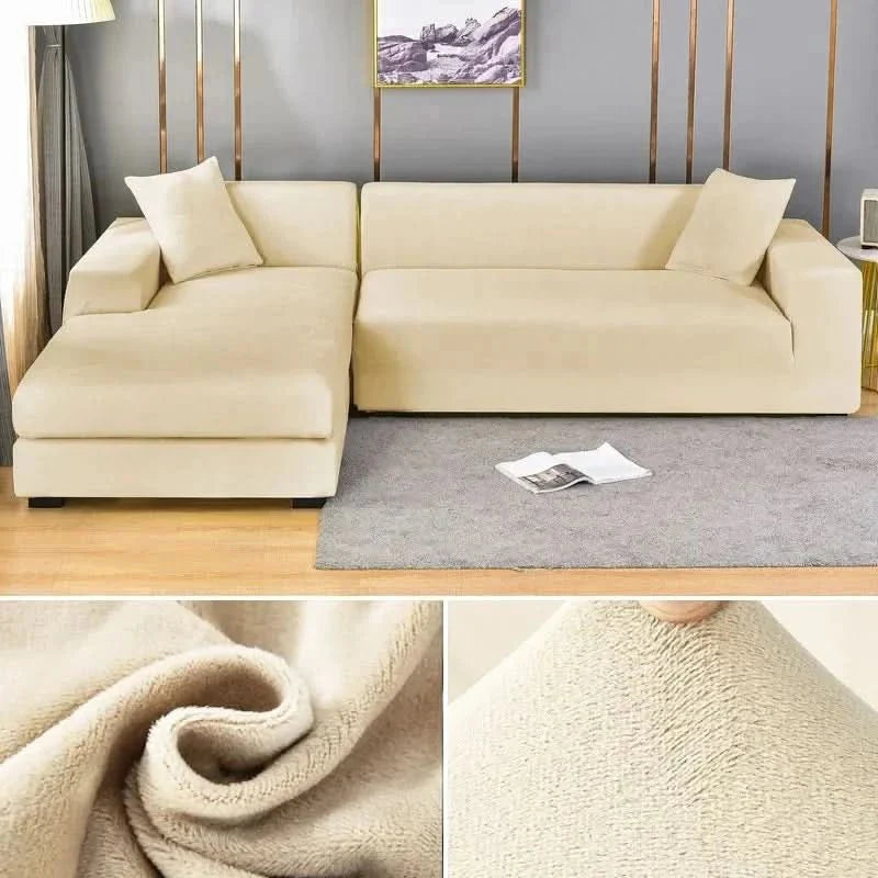 SamtLux Sofabescherming – Elastisch & Luxe voor elke woonkamer