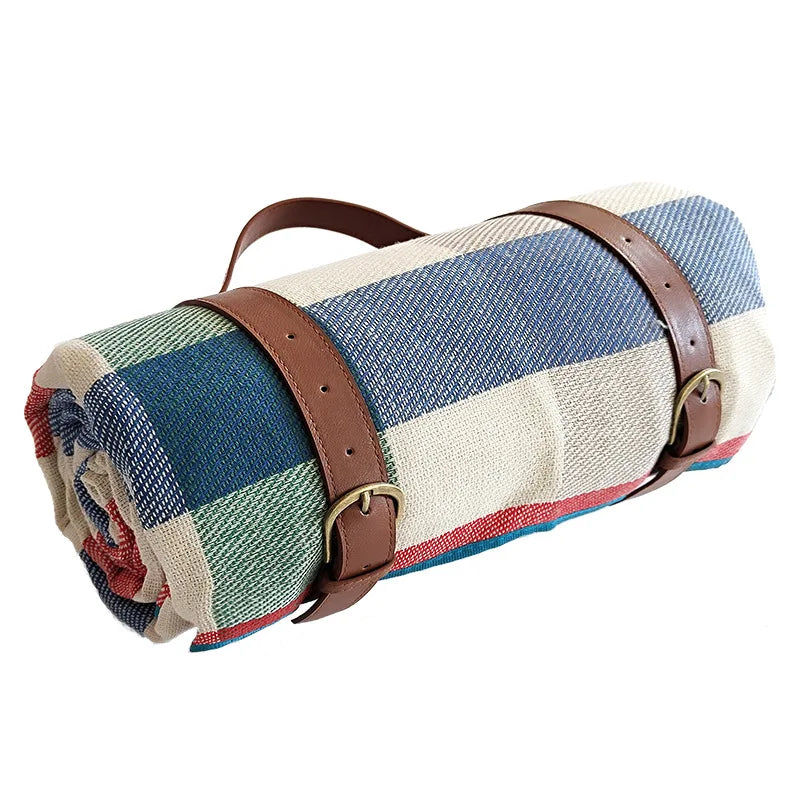 NovaPlaid | Waterdichte opvouwbare picknickdeken met draagriem | Brehn