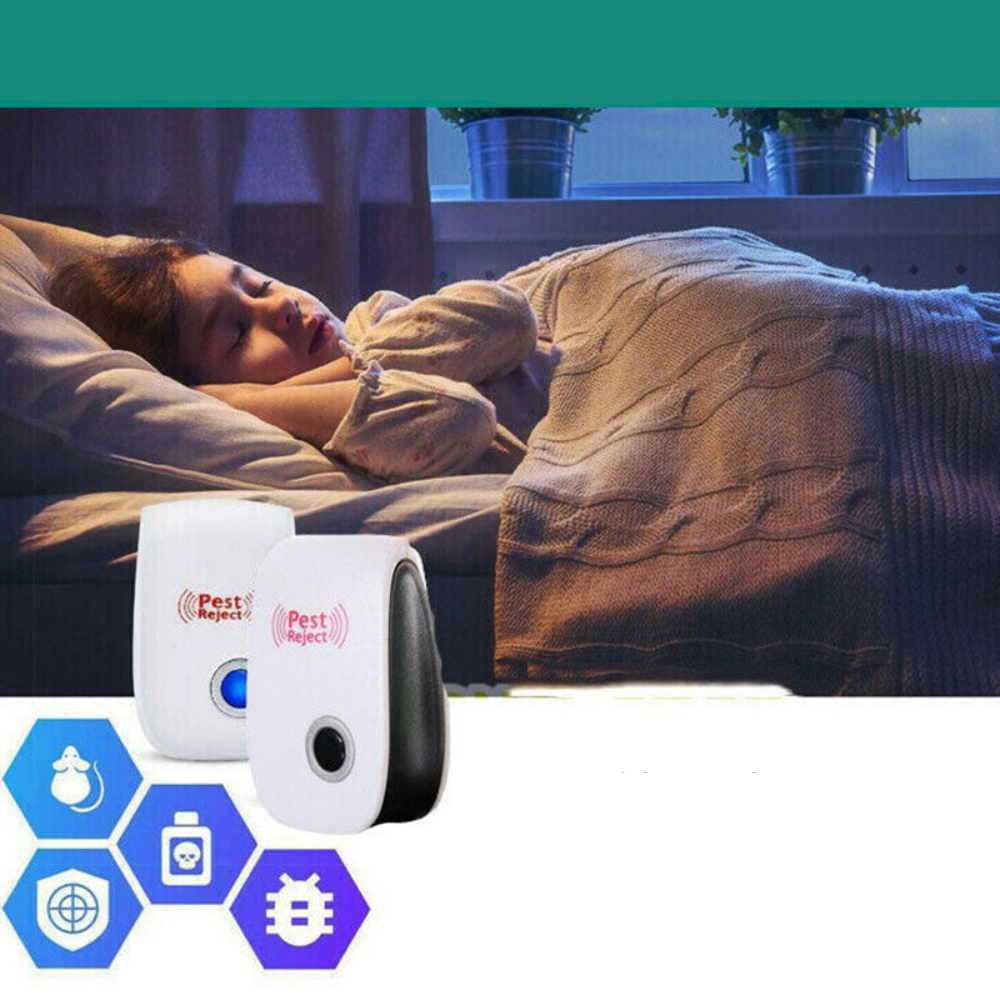 Ultrasone Muizenverjager - Binnen 48 uur van muizen af of het is gratis