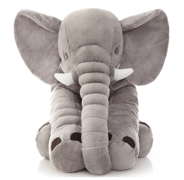 Olifant Knuffel Baby Kussen – Zacht, Knuffelbaar en Comfortabel