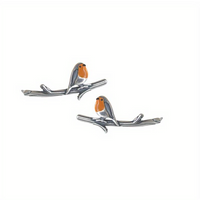 LuckFeather | Handgemaakte glas-in-lood oorbellen voor de lente