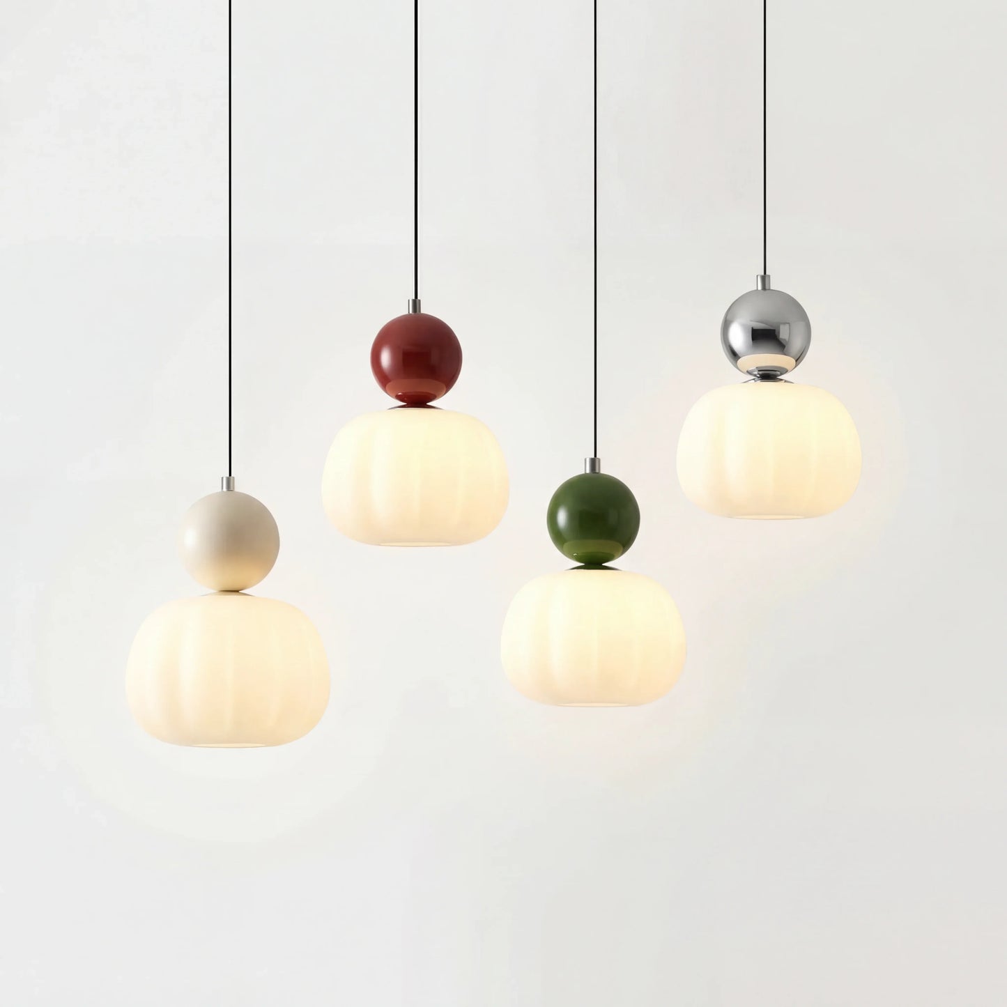Scout Crème Art Deco Hanglamp
