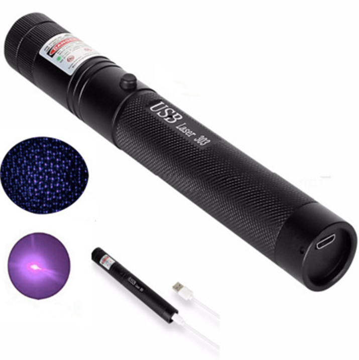 Skanto | Zelara-Power Laser Pointer 303 - Oplaadbare Zichtbare USB Laser Pointer met Hoge Vermogen