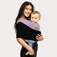 Twee-kleurige cocon babydrager voor een tedere band elke dag