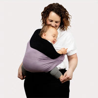 Twee-kleurige cocon babydrager voor een tedere band elke dag