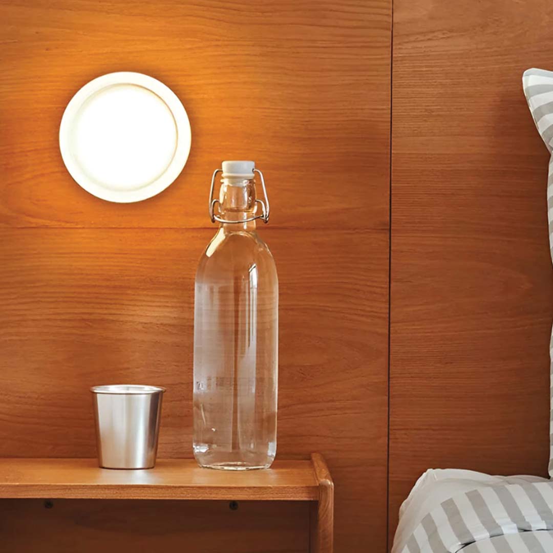 Compacte Glazen Wandlamp