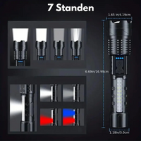 Skanto | Hoge prestaties militaire zaklamp met 5000 lumen