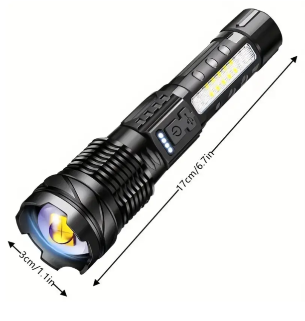 Skanto | Hoge prestaties militaire zaklamp met 5000 lumen