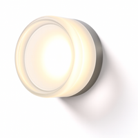 Moderne Glazen Ronde Wandlamp LED 1-Licht