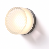Moderne Glazen Ronde Wandlamp LED 1-Licht