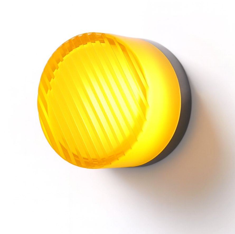 Moderne Glazen Ronde Wandlamp LED 1-Licht