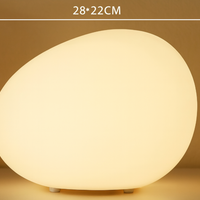 Noordse Steen-Vormige LED Tafellamp 1-Licht