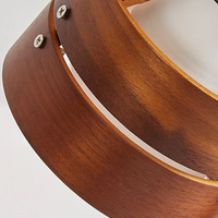 Verstelbare Clip Lamp Retro Houten Metaal Bureau Spotlamp