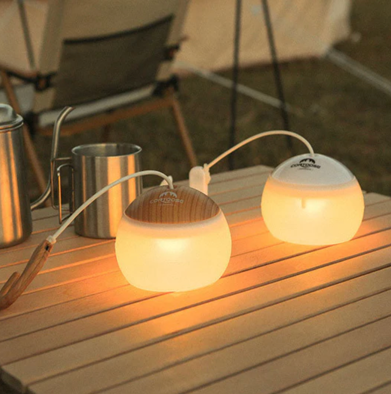 Draagbare LED Campinglamp Buiten Hanglamp