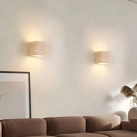 Travertine Wandlamp Natuursteen Moderne Minimalistische Wandlamp