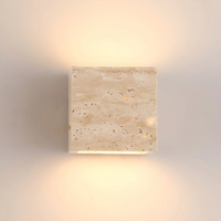 Travertine Wandlamp Natuursteen Moderne Minimalistische Wandlamp