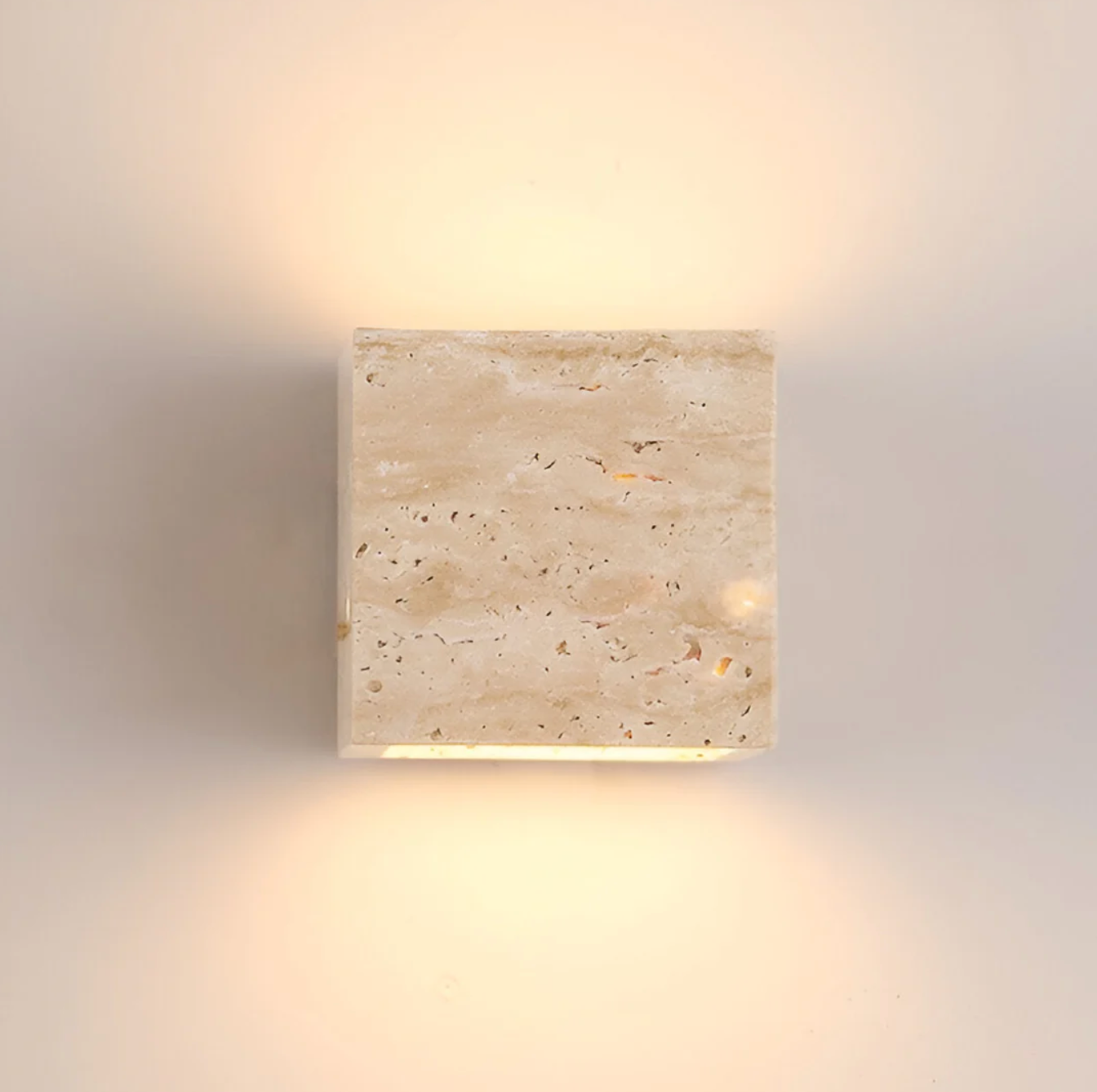 Travertine Wandlamp Natuursteen Moderne Minimalistische Wandlamp