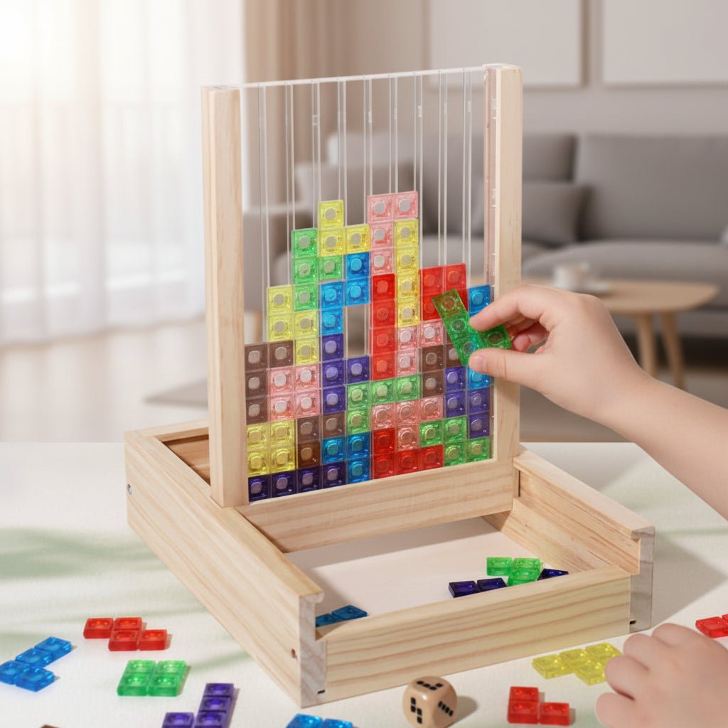 ECOBLOCK – Houten Puzzel voor duurzame speelplezier & denktraining