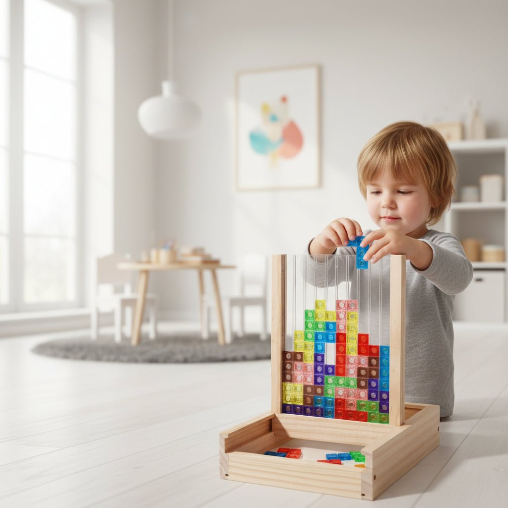 ECOBLOCK – Houten Puzzel voor duurzame speelplezier & denktraining