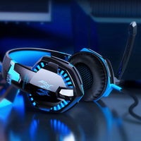 Skanto | Spillkoptelefoons voor PC Bass Stereo Over-Ear Hoofdtelefoon Casque Laptop Microfoon