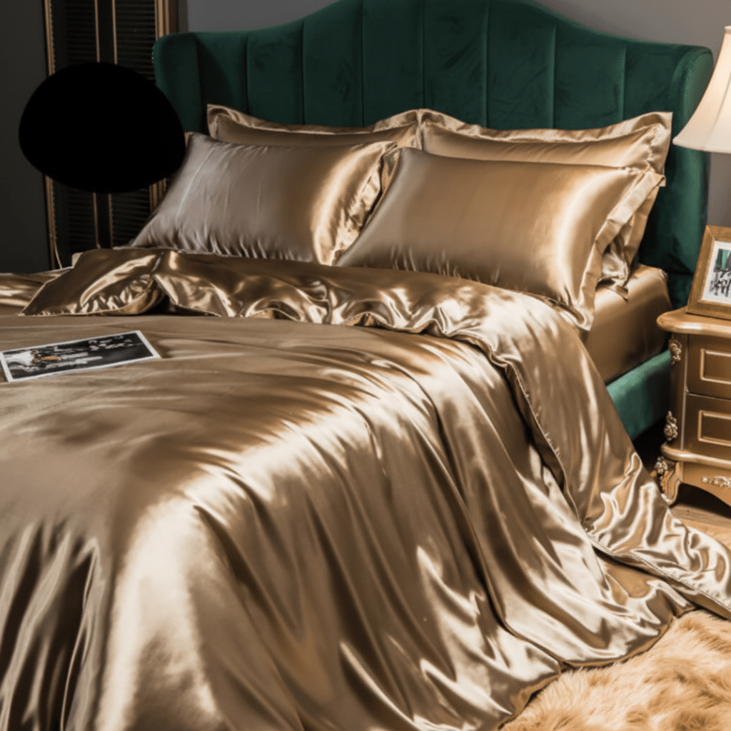 SILVALOOM – Luxe Zijde Dekbedovertrek voor een Verkwikkende Slaap