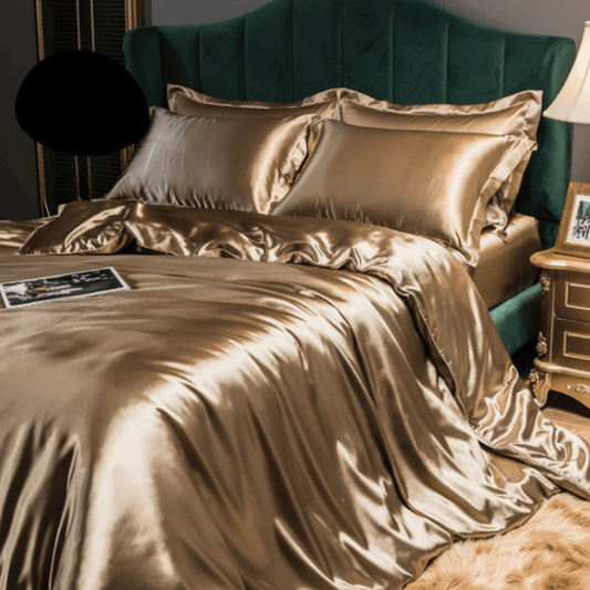 SILVALOOM – Luxe Zijde Dekbedovertrek voor een Verkwikkende Slaap