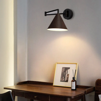 Scandinavische Houten Wandlamp Minimalistisch Modern Wandlamp