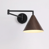 Scandinavische Houten Wandlamp Minimalistisch Modern Wandlamp
