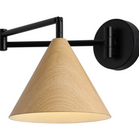 Scandinavische Houten Wandlamp Minimalistisch Modern Wandlamp