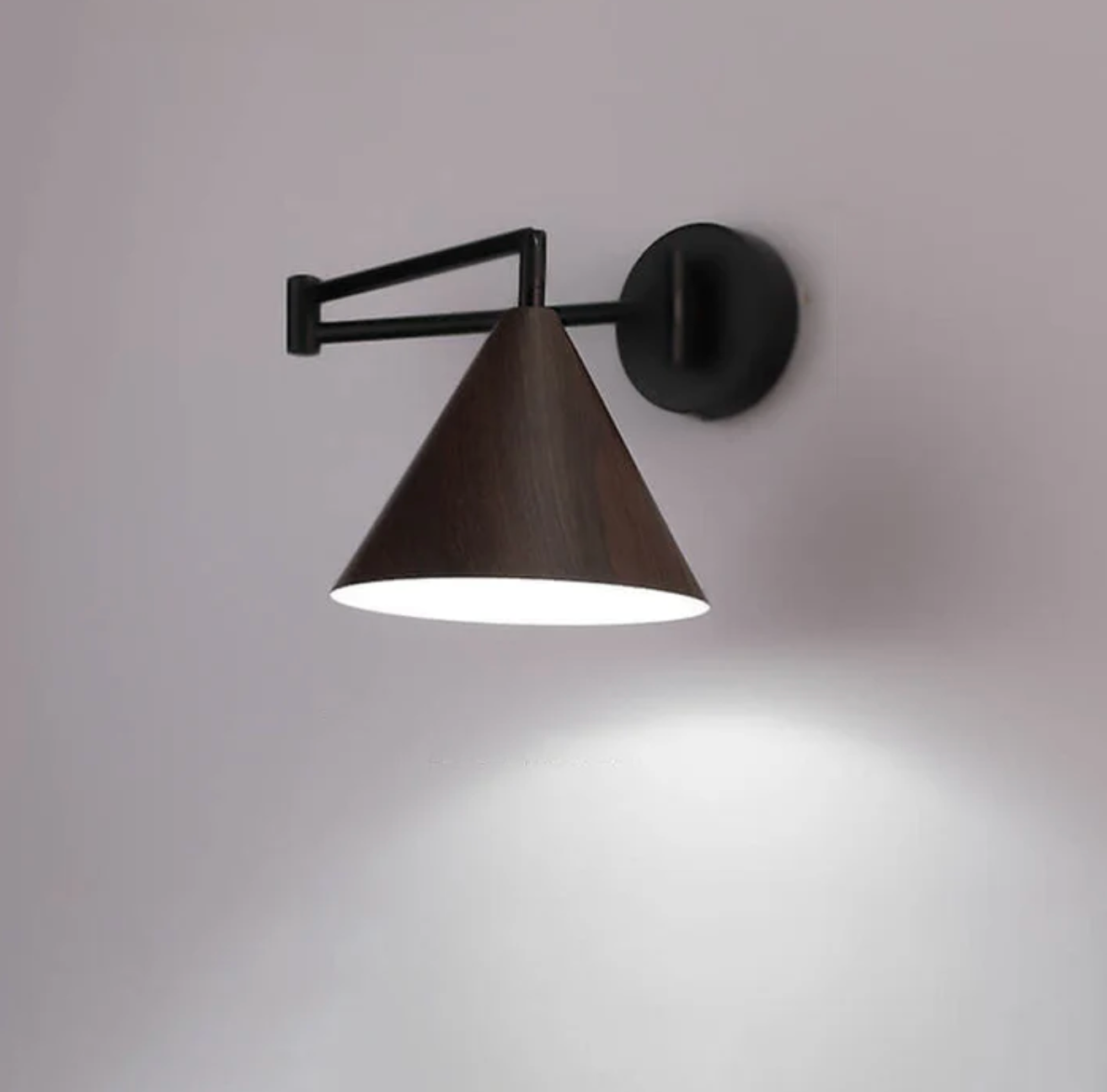 Scandinavische Houten Wandlamp Minimalistisch Modern Wandlamp