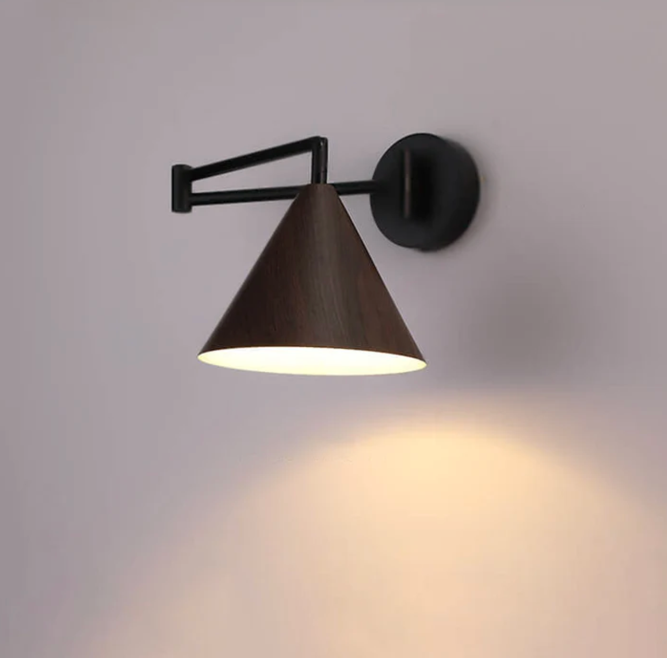 Scandinavische Houten Wandlamp Minimalistisch Modern Wandlamp