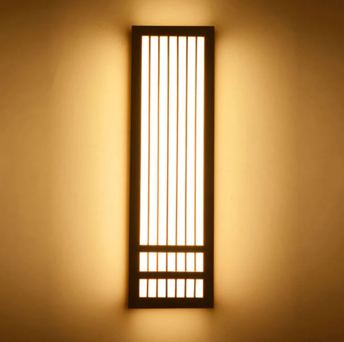 Japandi Houten Wandlamp LED Minimalistische Decoratieve Wandlamp