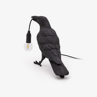 Raven Tafellamp Moderne Vogel Licht Decoratieve Bureau Lamp