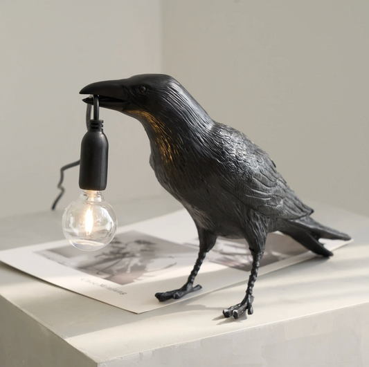 Raven Tafellamp Moderne Vogel Licht Decoratieve Bureau Lamp