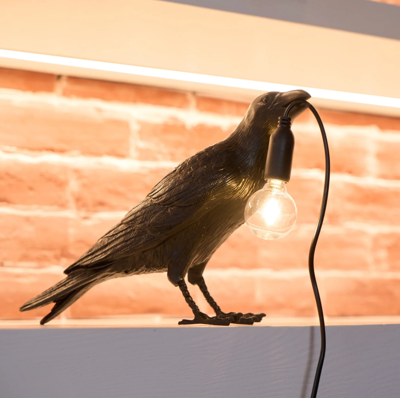 Raven Tafellamp Moderne Vogel Licht Decoratieve Bureau Lamp