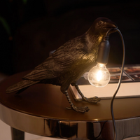 Raven Tafellamp Moderne Vogel Licht Decoratieve Bureau Lamp