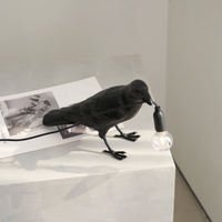 Raven Tafellamp Moderne Vogel Licht Decoratieve Bureau Lamp