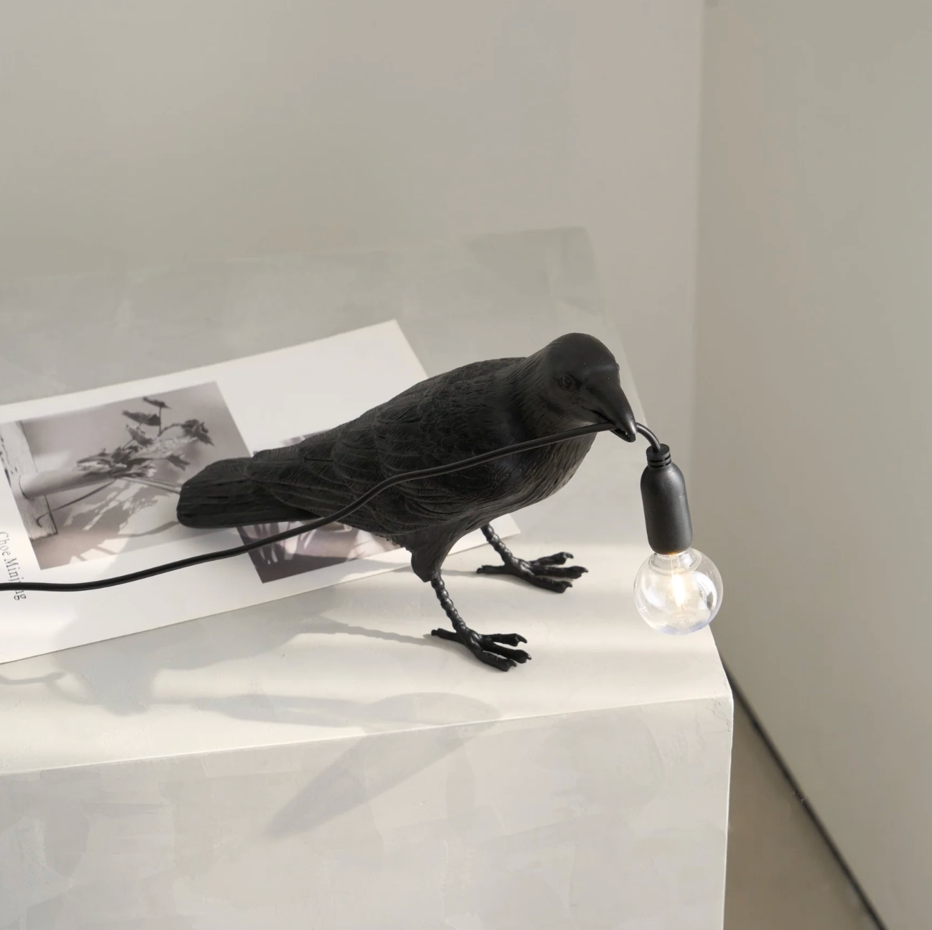 Raven Tafellamp Moderne Vogel Licht Decoratieve Bureau Lamp