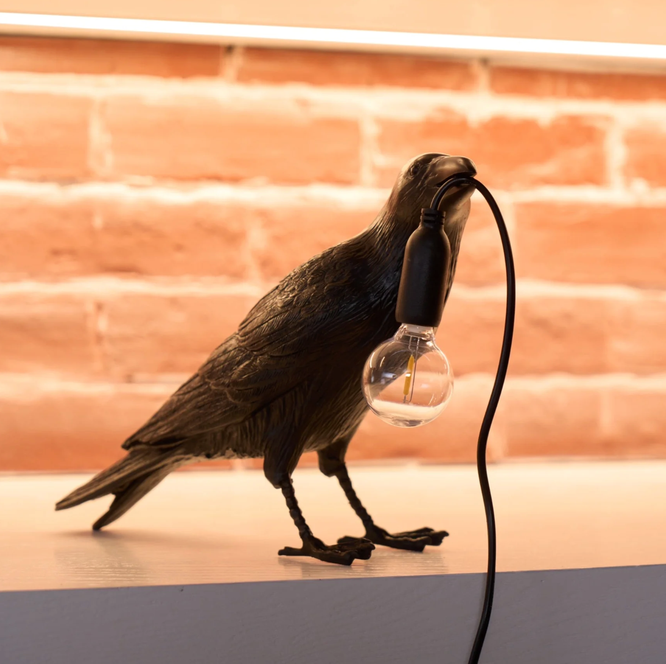 Raven Tafellamp Moderne Vogel Licht Decoratieve Bureau Lamp