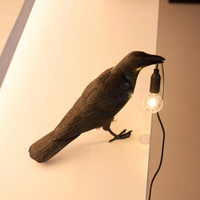 Raven Tafellamp Moderne Vogel Licht Decoratieve Bureau Lamp