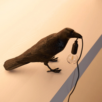 Raven Tafellamp Moderne Vogel Licht Decoratieve Bureau Lamp