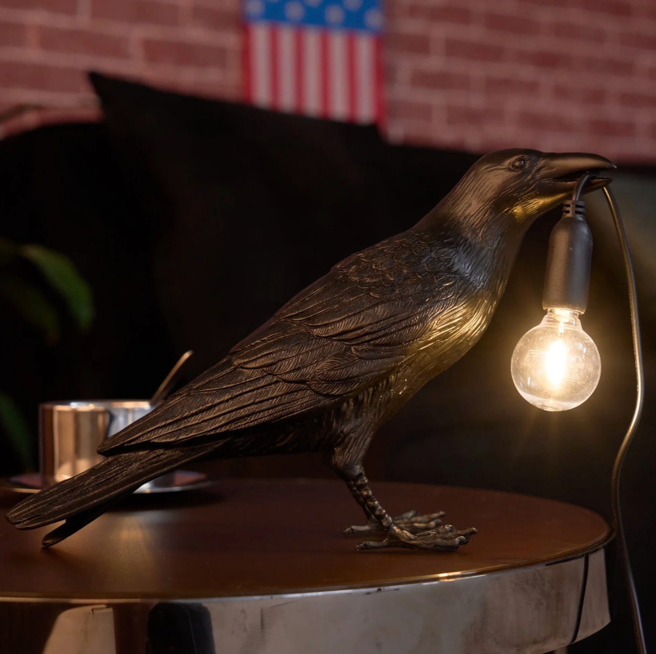 Raven Tafellamp Moderne Vogel Licht Decoratieve Bureau Lamp